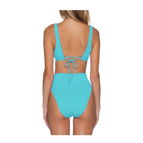 Becca by Rebecca Virtue High-Waist Bikini Bottom - Picture 3 of 5